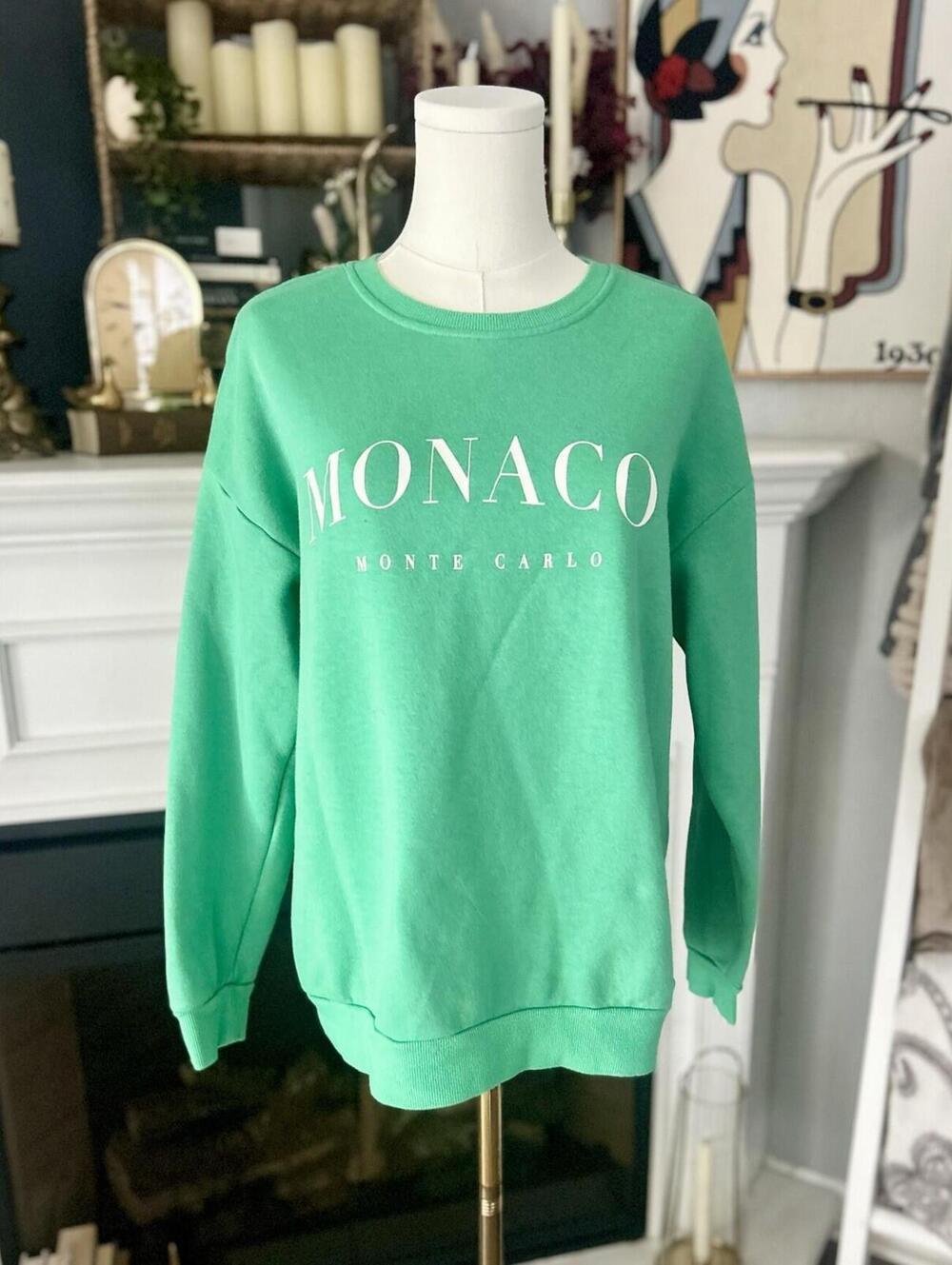 Anko Monaco Monte Carlo Pullover Sweater Seafoam Green Women’s Size 10